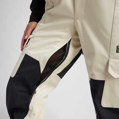 Yuki Threads - Unisex Northbound Bib - Stone - Futureproof.life