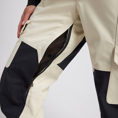 Yuki Threads - Unisex Northbound Bib - Stone - Futureproof.life