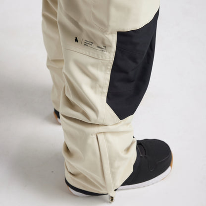 Yuki Threads - Unisex Northbound Bib - Stone - Futureproof.life