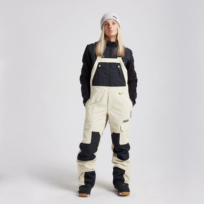 Yuki Threads - Unisex Northbound Bib - Stone - Futureproof.life