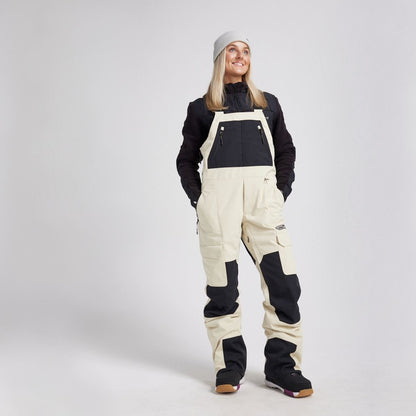 Yuki Threads - Unisex Northbound Bib - Stone - Futureproof.life