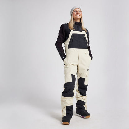 Yuki Threads - Unisex Northbound Bib - Stone - Futureproof.life