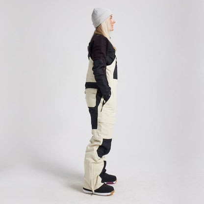 Yuki Threads - Unisex Northbound Bib - Stone - Futureproof.life