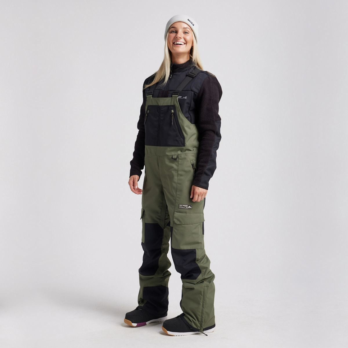 Yuki Threads - Unisex Northbound Bib - Thyme