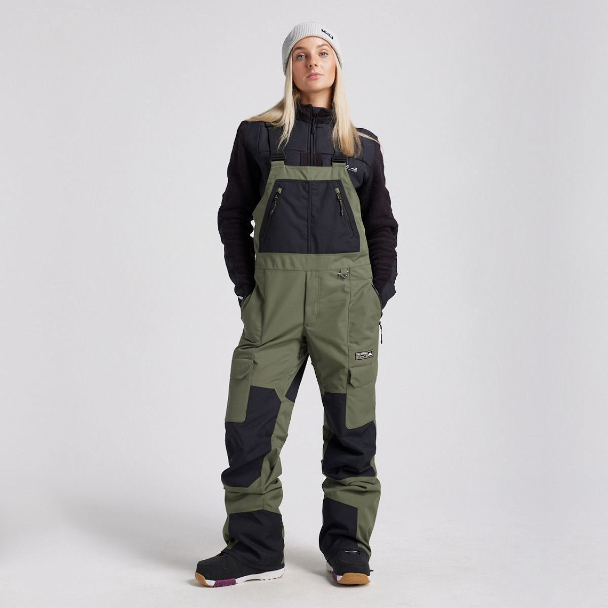 Yuki Threads - Unisex Northbound Bib - Thyme
