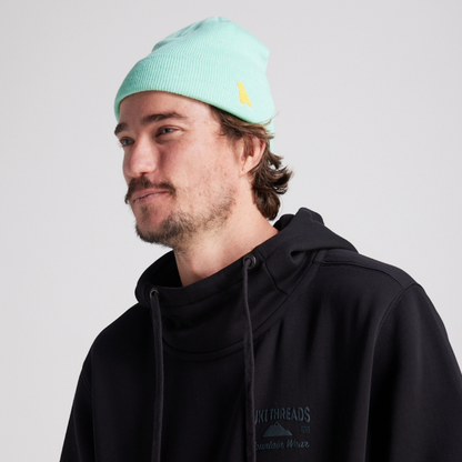 Yuki Threads (Sample) - Unisex Bird Beanie - Mint - Futureproof.life