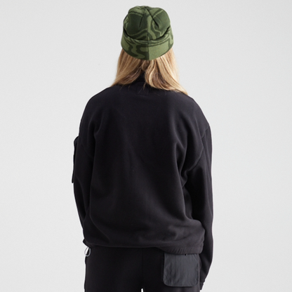 Yuki Threads - Unisex Eddie Fleece - Black - Futureproof.life