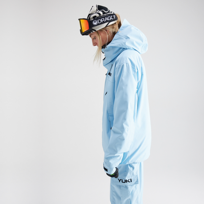 Yuki Threads - Unisex Street Jacket - Airy Blue - Futureproof.life