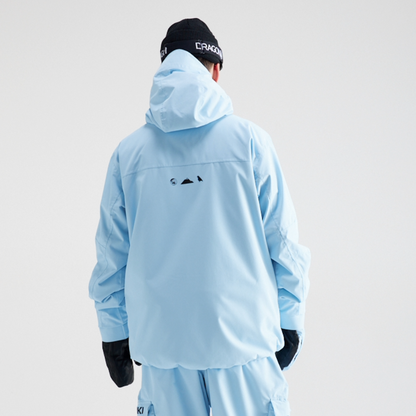 Yuki Threads - Unisex Street Jacket - Airy Blue - Futureproof.life