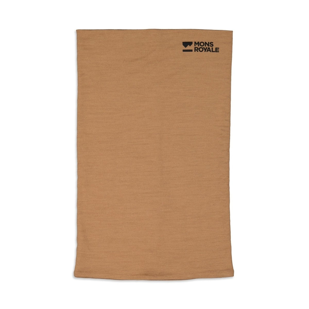 Mons Royale - Unisex Double Up Merino Neckwarmer - Toffee