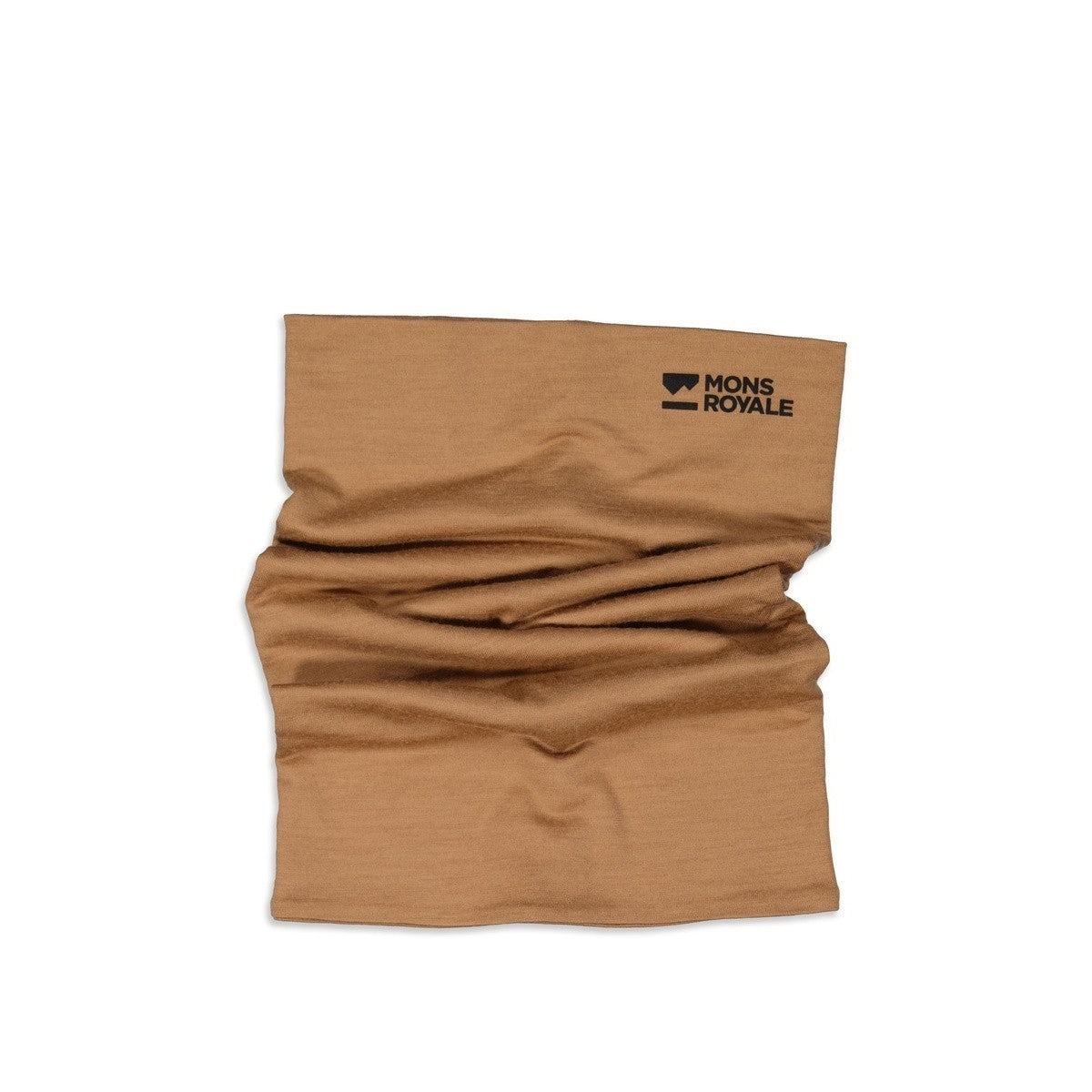 Mons Royale - Unisex Double Up Merino Neckwarmer - Toffee