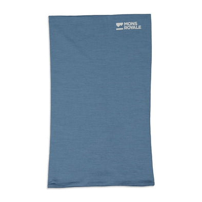 Mons Royale Double Up Neckwarmer - Blue Slate