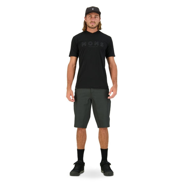 Mons Royale Men's Redwood Enduro VT - Black