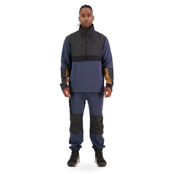 Mons Royale Decade Mid Pullover - Midnight / Black