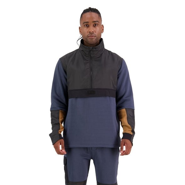 Mons Royale Decade Mid Pullover - Midnight / Black