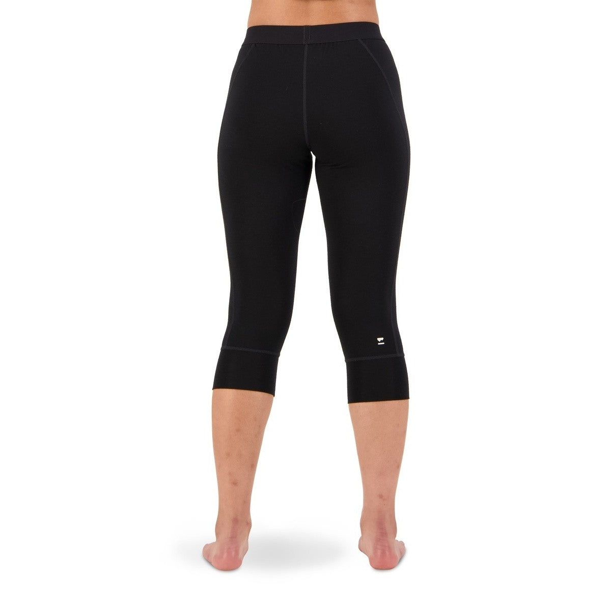 Mons Royale - Women's Cascade Merino Flex 200 3/4 Legging - Black