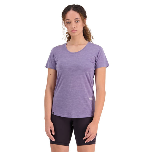 Mons Royale (Sample) - Women's Zephyr Merino Cool Tee - Thistle