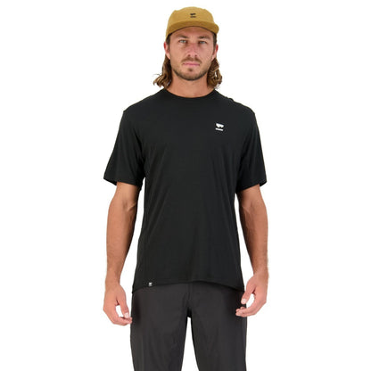 Mons Royale - Men's Tarn Merino T-Shirt - Black - Futureproof.life