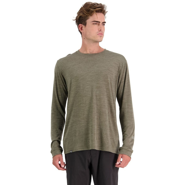 Mons Royale Men's Zephyr Merino Cool LS - Olive