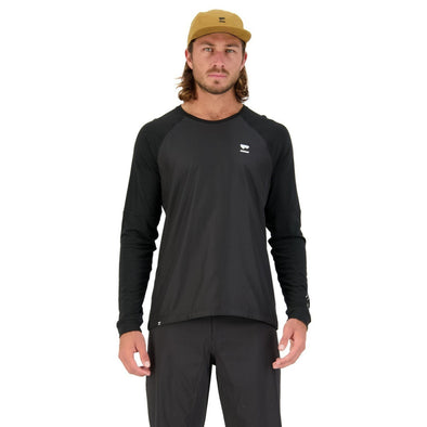 Mons Royale Men's Tarn Merino Shift Wind Jersey - Black