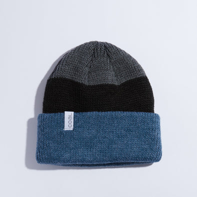 Coal - The Frena - Heather Slate Stripe