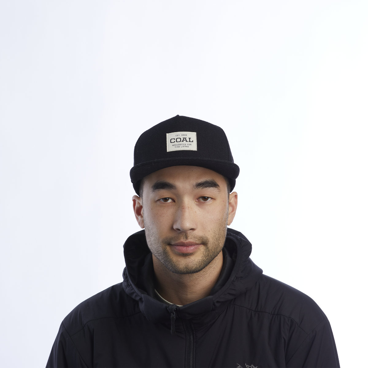 Coal - The Uniform Cap - Black Flannel