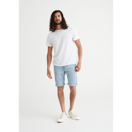 Duer - Performance Denim Commuter Short  - Modern Bleach