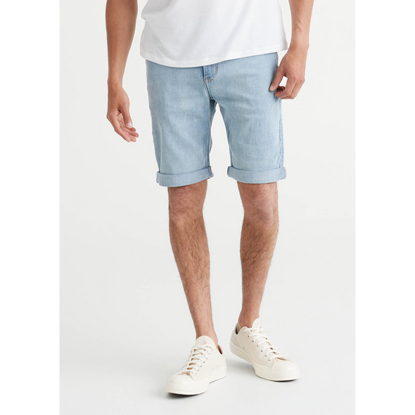 Duer - Performance Denim Commuter Short  - Modern Bleach