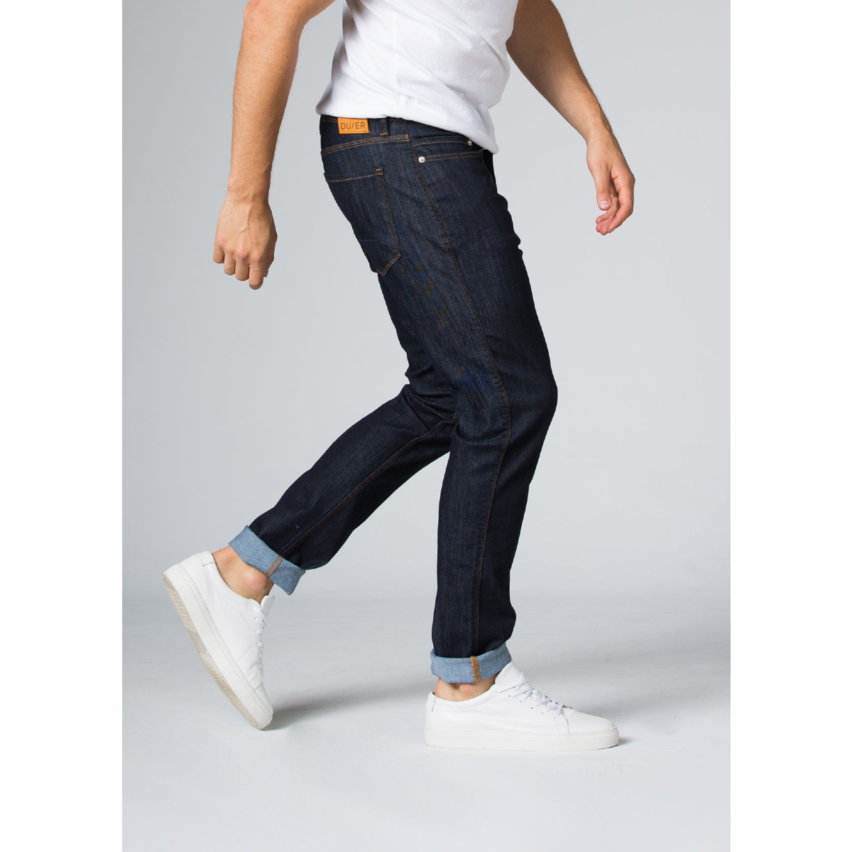 Duer - Performance Denim Relaxed Taper  - Heritage Rinse