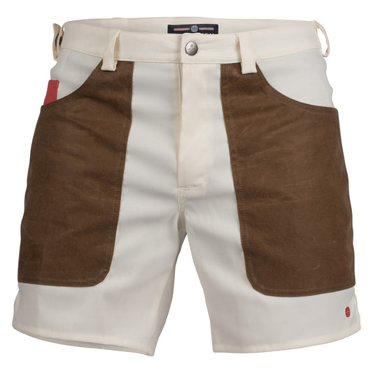 Amundsen Sports - Men's 7 Incher Field Shorts - Offwhite / Tan