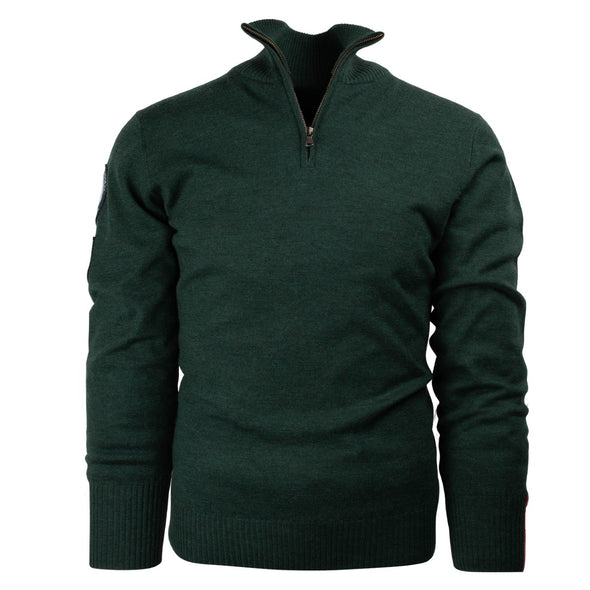 Amundsen Peak Half Zip Mens - Bottle Green