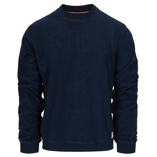 Amundsen Odd Terry Long Sleeve Mens - Faded Navy