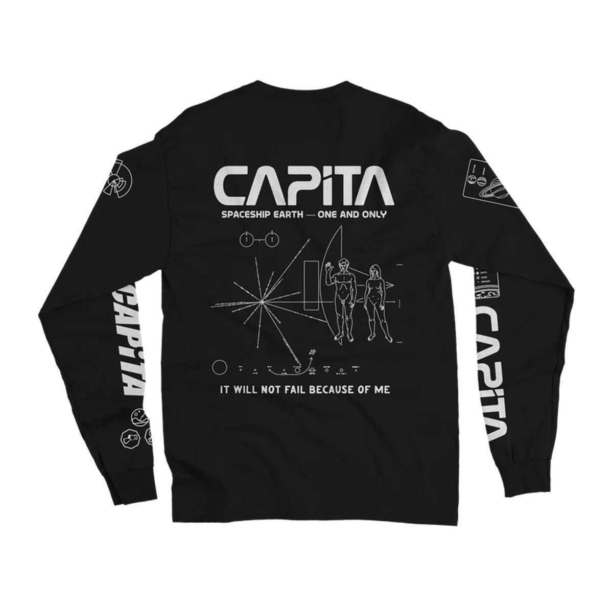 CAPiTA - Spaceship Long Sleeve Tee 2 - Black