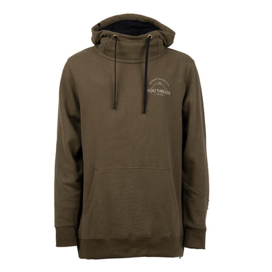 Yuki Threads - Loop Shred Hoodie (Unisex)  - Dark Olive