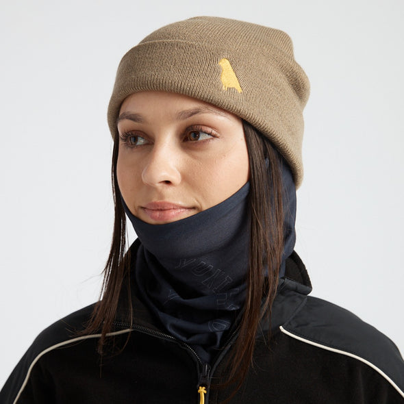 Yuki Threads - Bird Beanie - Silver Mink