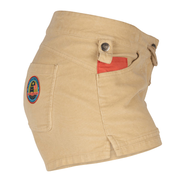Amundsen 3 Incher Concord Garment Dyed Shorts Womens - Desert