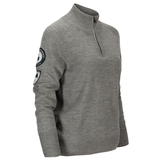 Amundsen Sports - Women's Peak Half Zip - Light Grey