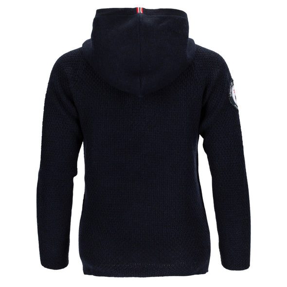 Amundsen Boiled Hoodie Laced Womens - Faded Navy