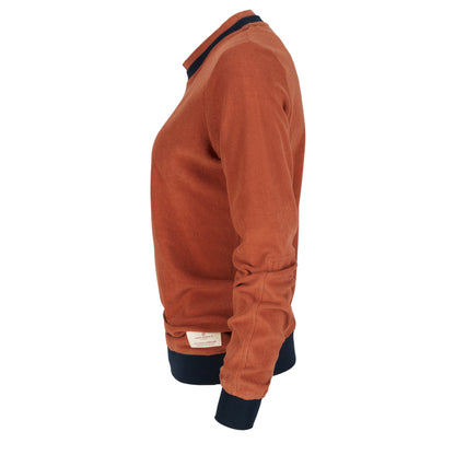 Amundsen Sports - Women's Odd Terry Long Sleeve - Tangerine - Futureproof.life