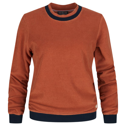 Amundsen Sports - Women's Odd Terry Long Sleeve - Tangerine - Futureproof.life