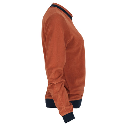 Amundsen Sports - Women's Odd Terry Long Sleeve - Tangerine - Futureproof.life
