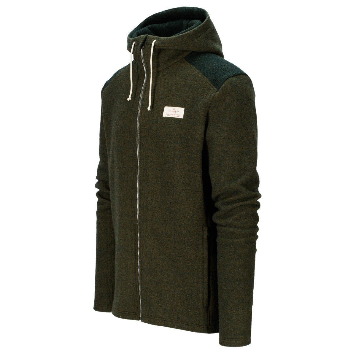 Amundsen Sports - Men's Skauen Full Zip Hoodie - Spruce Green