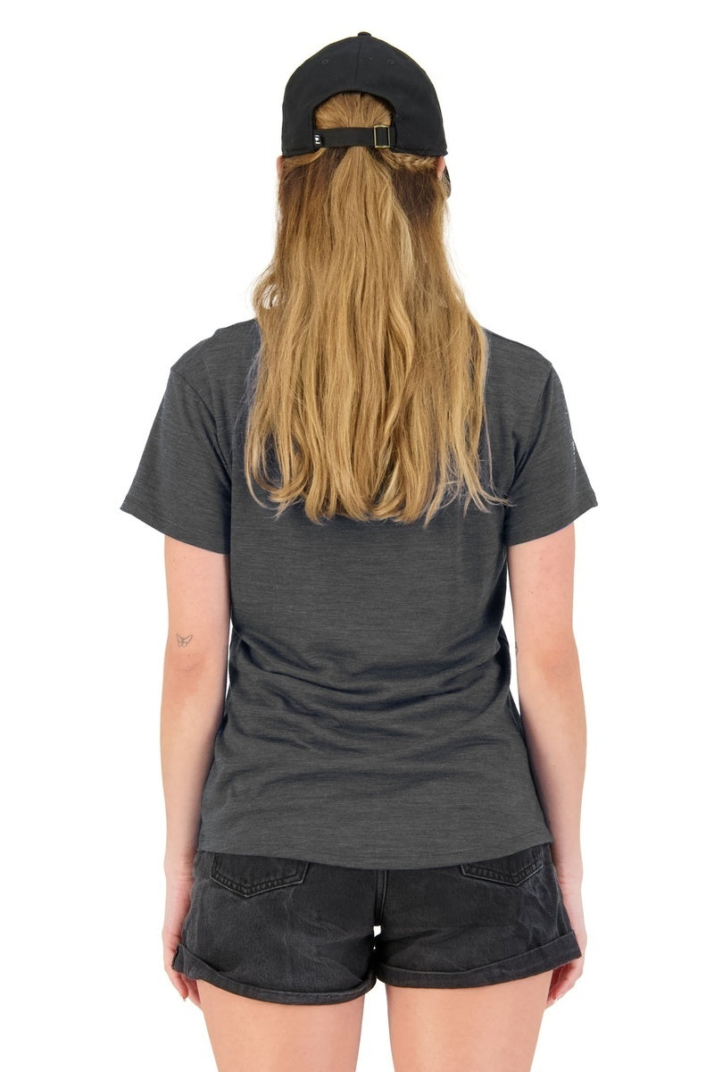 Mons Royale Zephyr Merino Cool Tee - Smoke