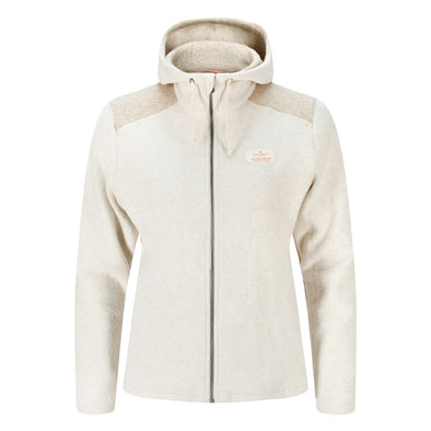 Amundsen Skauen Full Zip Hoodie Womens - Oatmeal
